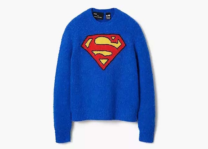 Marc Jacobs Marc Jacobs x Nigo Superman Sweater Blue