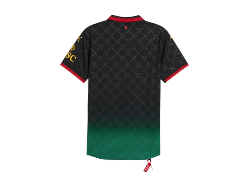 Off-White OFF-WHITE x Puma AC Milan Authentic Jersey Black/Power Green