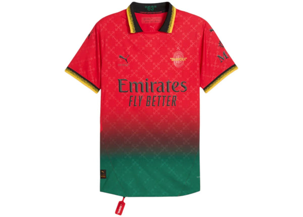 Off-White OFF-WHITE x Puma AC Milan Authentic Jersey Red/Black