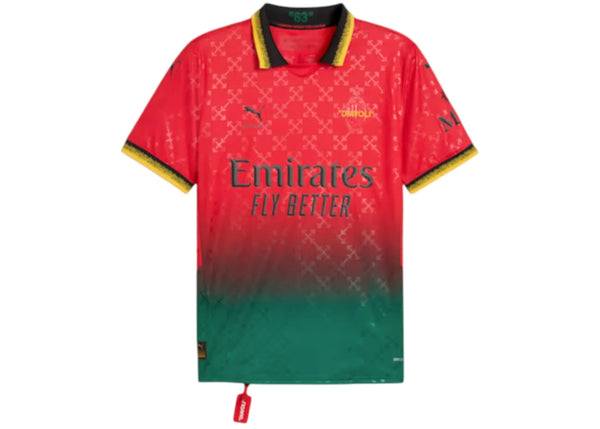 Off-White OFF-WHITE x Puma AC Milan Replica Jersey Red