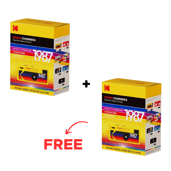 BUY 1 GET 1 FREE - Kodak Charmera Keychain Digital Camera Blind Box Collection