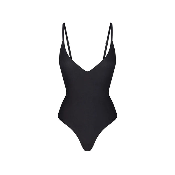 Skims Body Push-Up Thongs Bodysuit Onyx