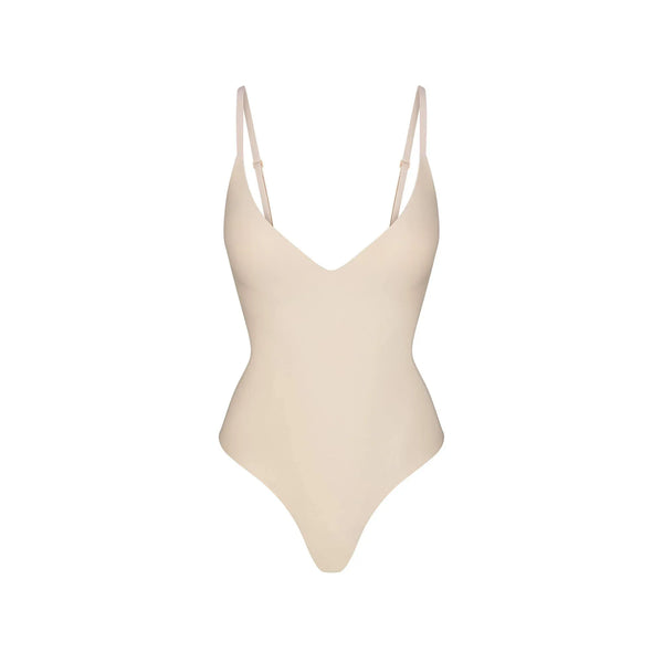 Skims Body Push-Up Thongs Bodysuit Sand