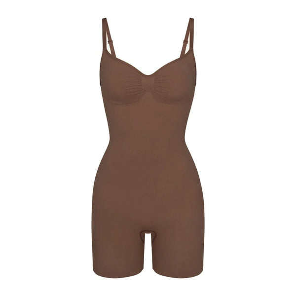 Skims Seamless Sculpt Mid Thigh Bodysuit Jasper