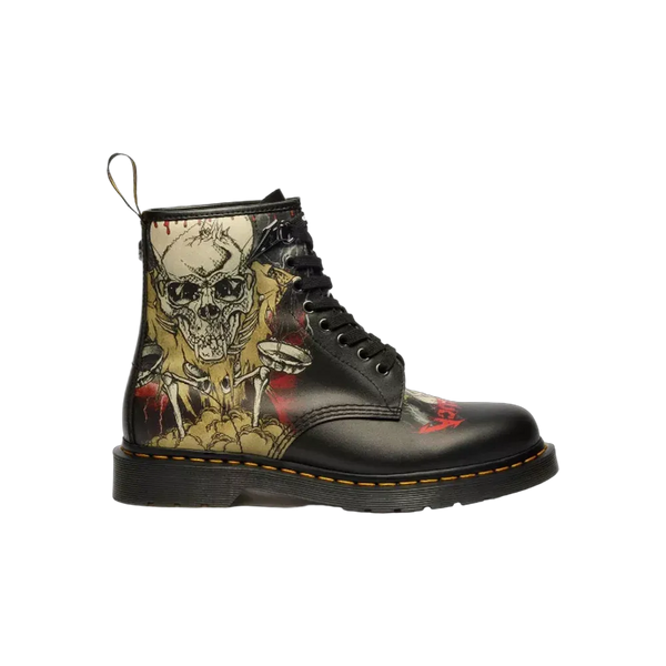 Dr Martens 1460 Metallica Skull Lightning Print