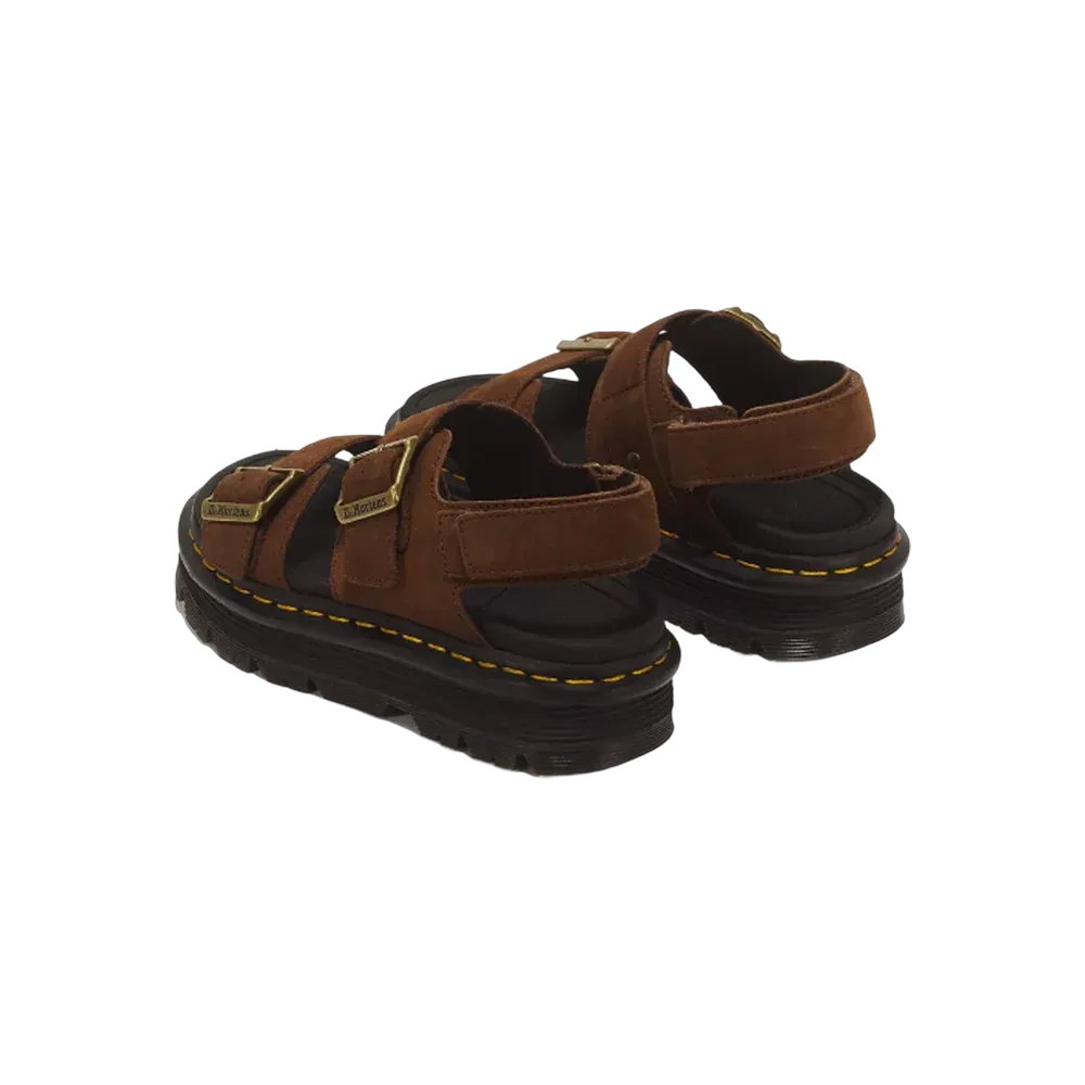 Dr Martens Zebzag Sandal Sepia Brown