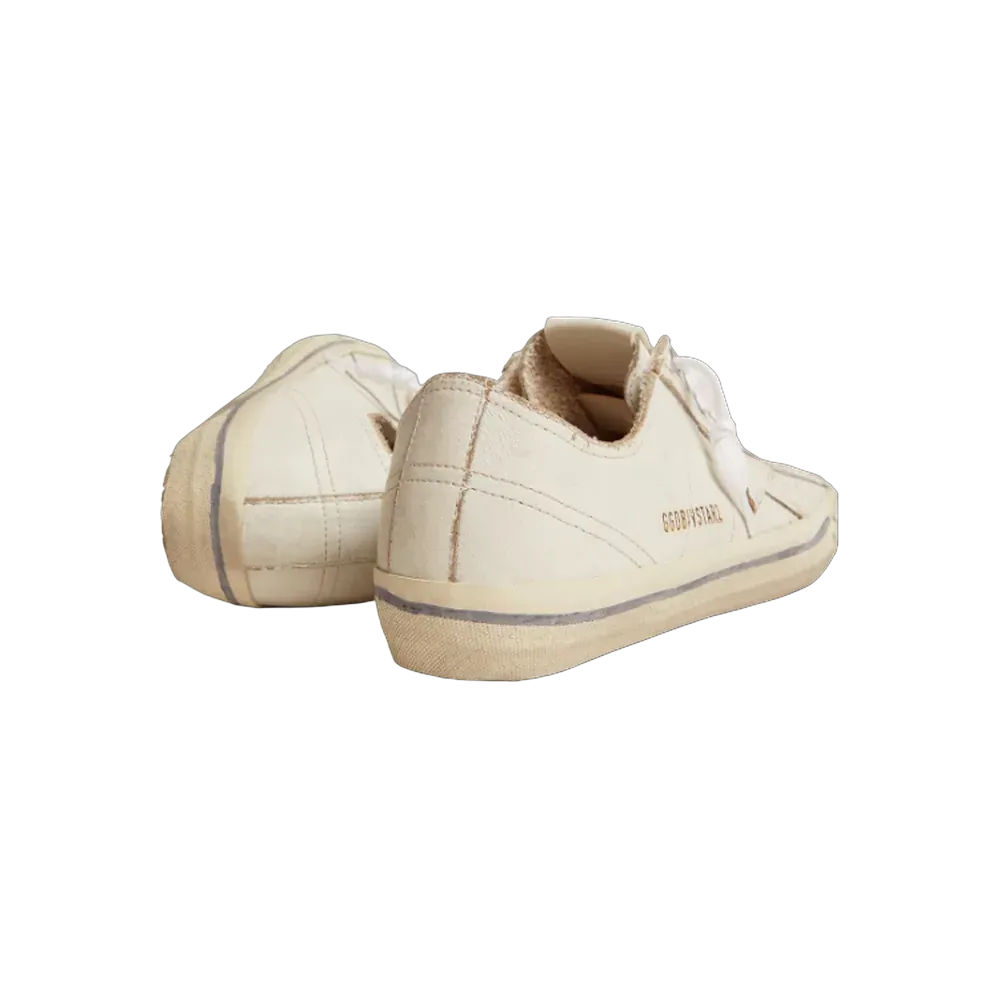Golden Goose V-Star In Vintage Effect Leather