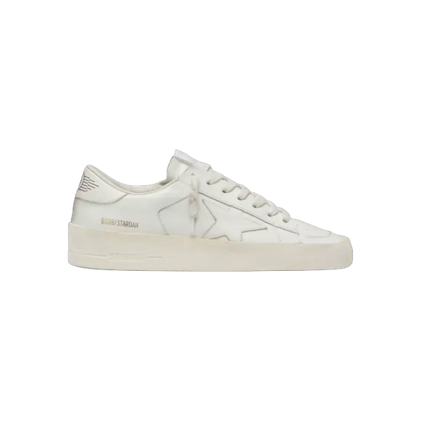 Golden Goose Stardan In Total White Leather