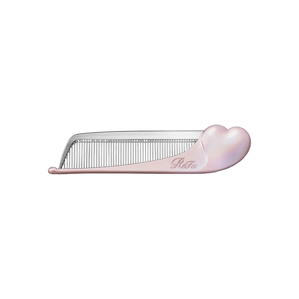 Refa Heart Comb Aira Rose Gold