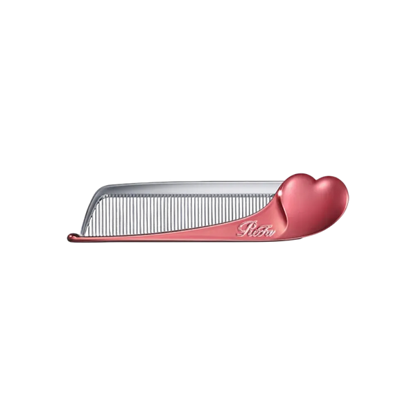 Refa Heart Comb Aira Shine Red