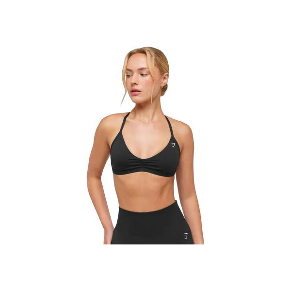 Gymshark Minimal Sports Bra 2.0 - Light Support Black