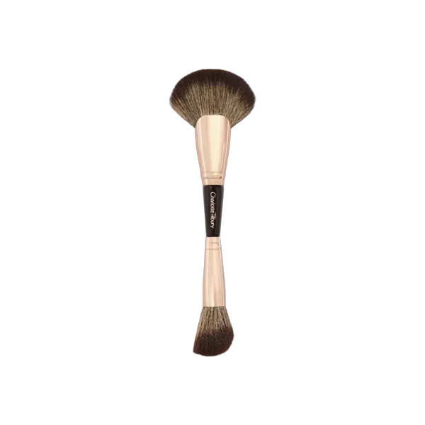 Charlotte Tilbury Airbrush Flawless Easy Soft Blur Bronzer + Blusher Brush
