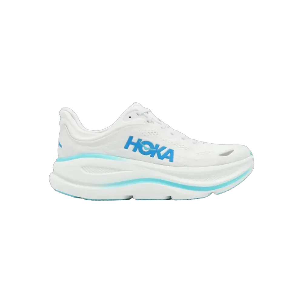 Hoka Bondi 9 'White Blue'