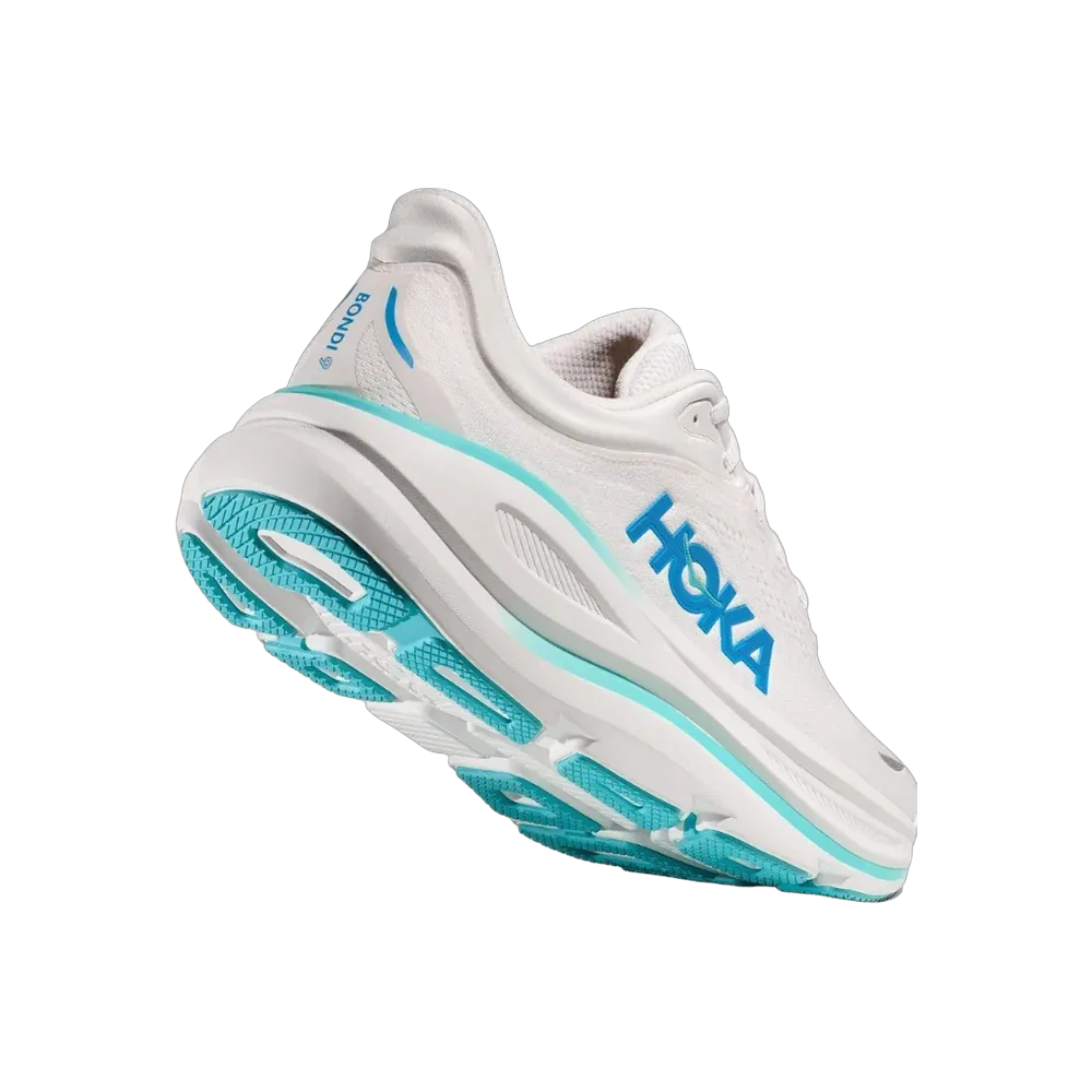 Hoka Bondi 9 'White Blue'