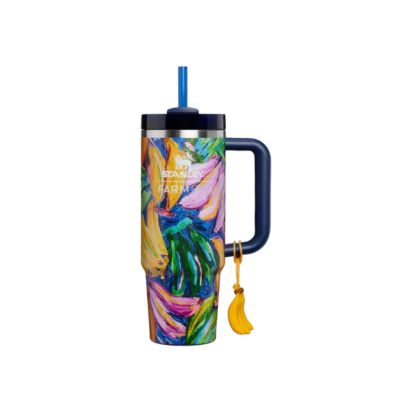 Stanley 1913 X Farm Rio Quencher H2.0 FlowState™ Tumbler Farm Rio Painted Bananas