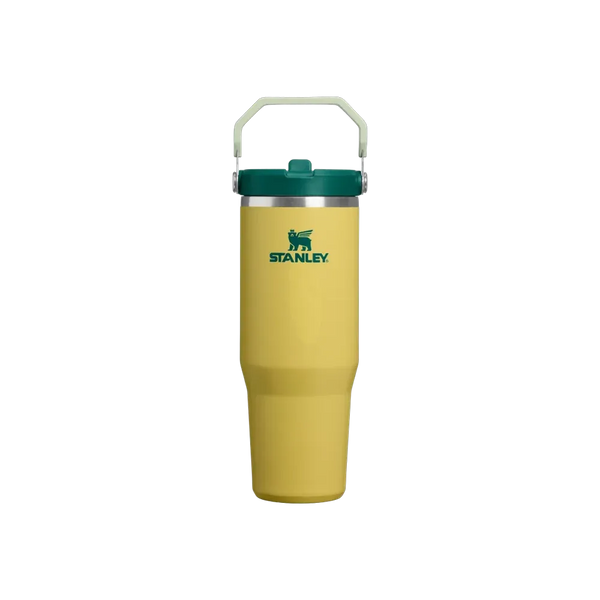 Stanley The IceFlow Flip Straw Tumbler 30 OZ Daffodil Emerald