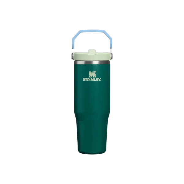 Stanley The IceFlow Flip Straw Tumbler 30 OZ Emerald Honeydew