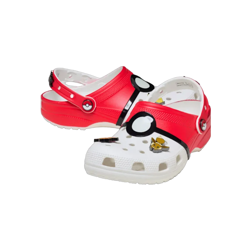 Pokémon's X Crocs Classic Clog 'Poké Ball'