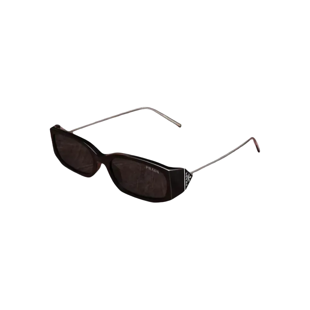 Prada Gentle Monster Collaboration Rectangular Sunglasses Glasses Black