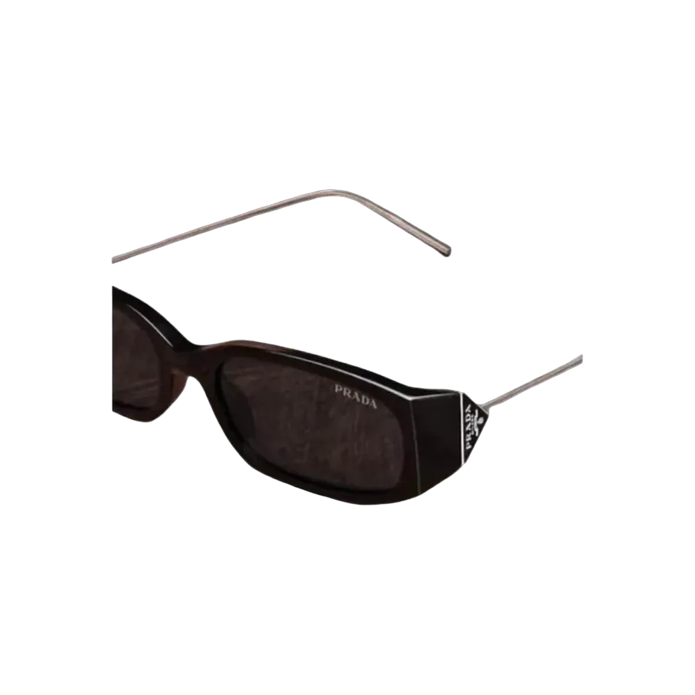 Prada Gentle Monster Collaboration Rectangular Sunglasses Glasses Black
