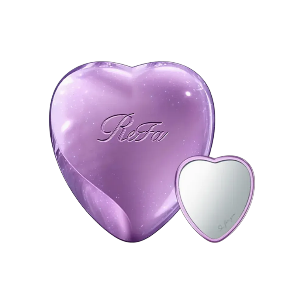 ReFa Heart Mirror M Purple