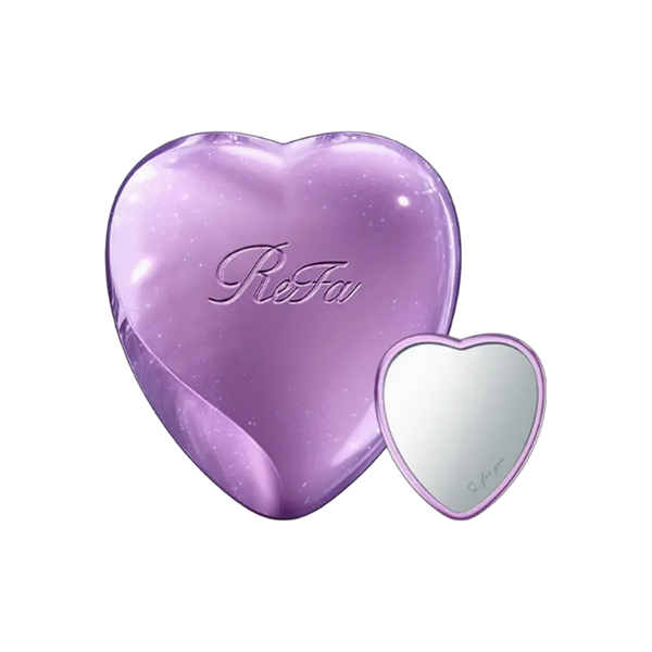 ReFa Heart Mirror M Purple