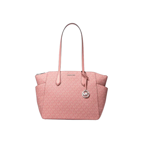 Michael Kors Outlet Marilyn Medium Signature Logo Tote Bag