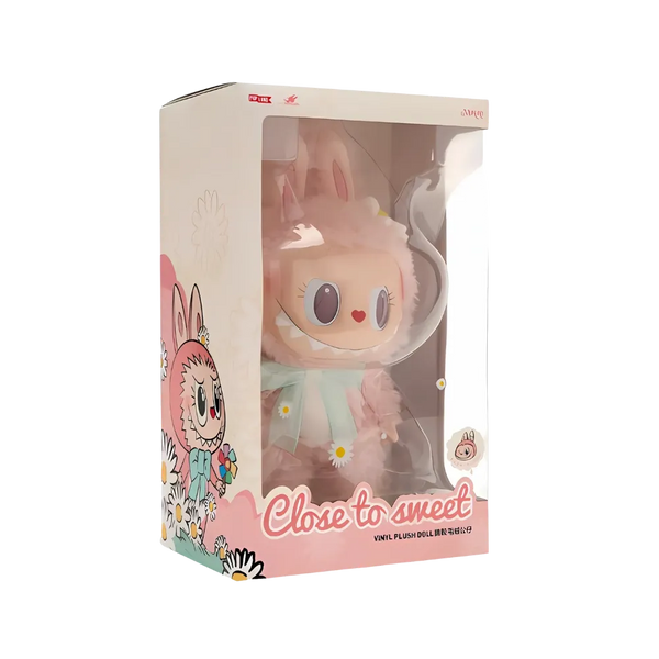 Pop Mart Labubu Mokoko Close to Sweet Vinyl Plush Doll
