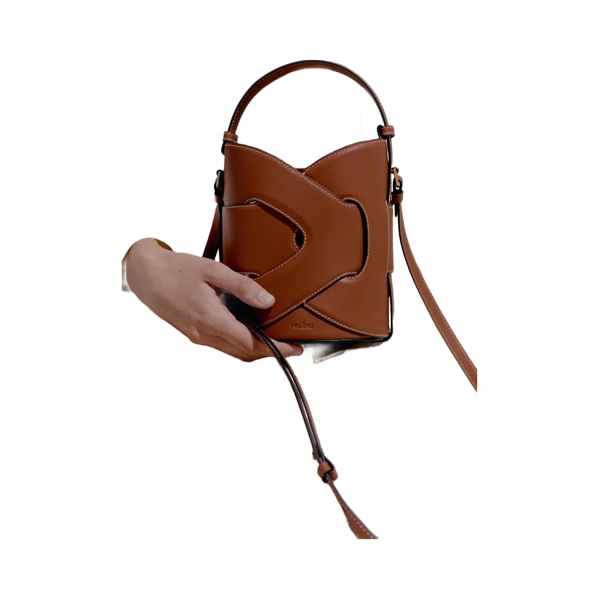 Polene Nodde Seau Cognac