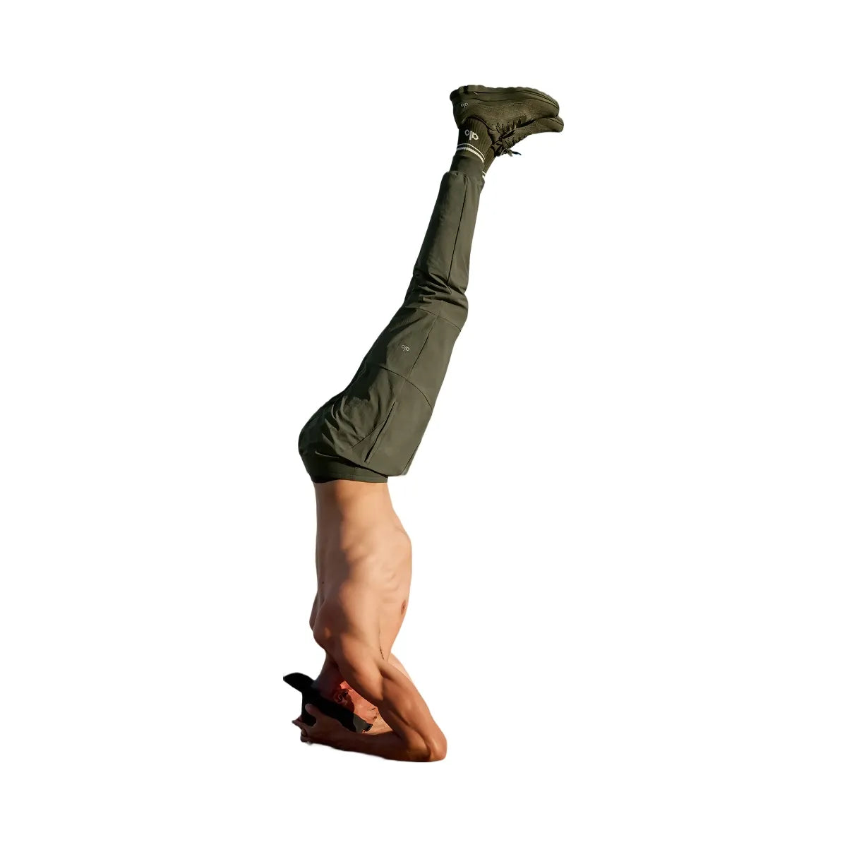 Alo Men's Co-Op Pant - Green Olive