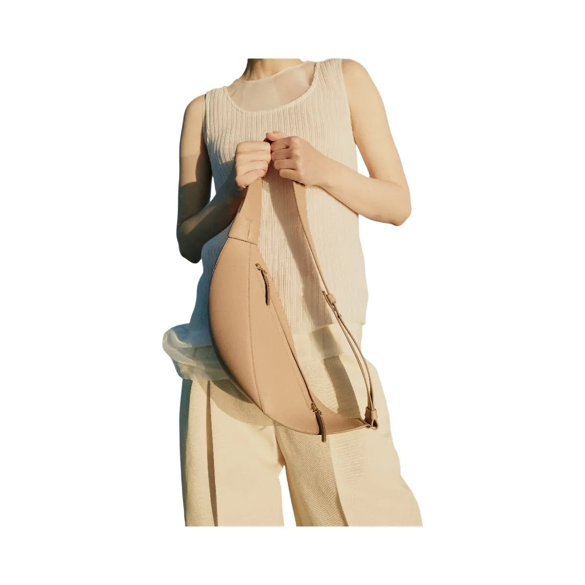 Polene Neyu Smooth Beige