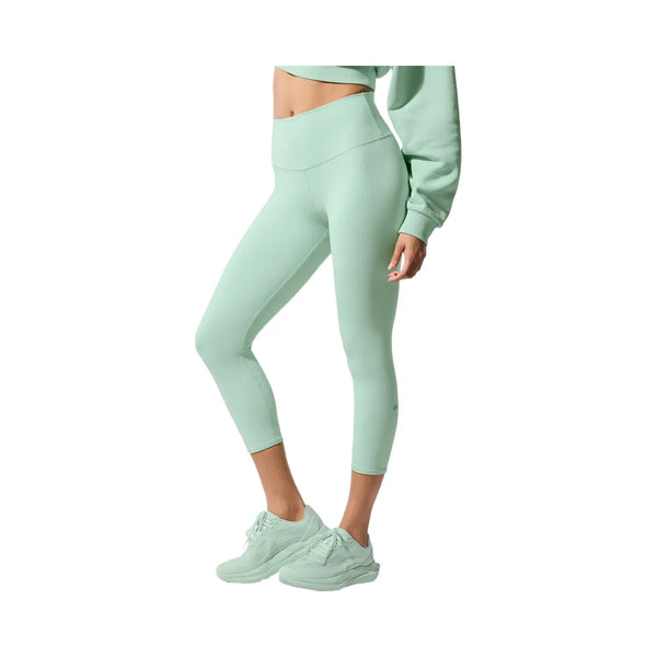 Alo Women's High-Waist Airbrush Capri - Spearmint