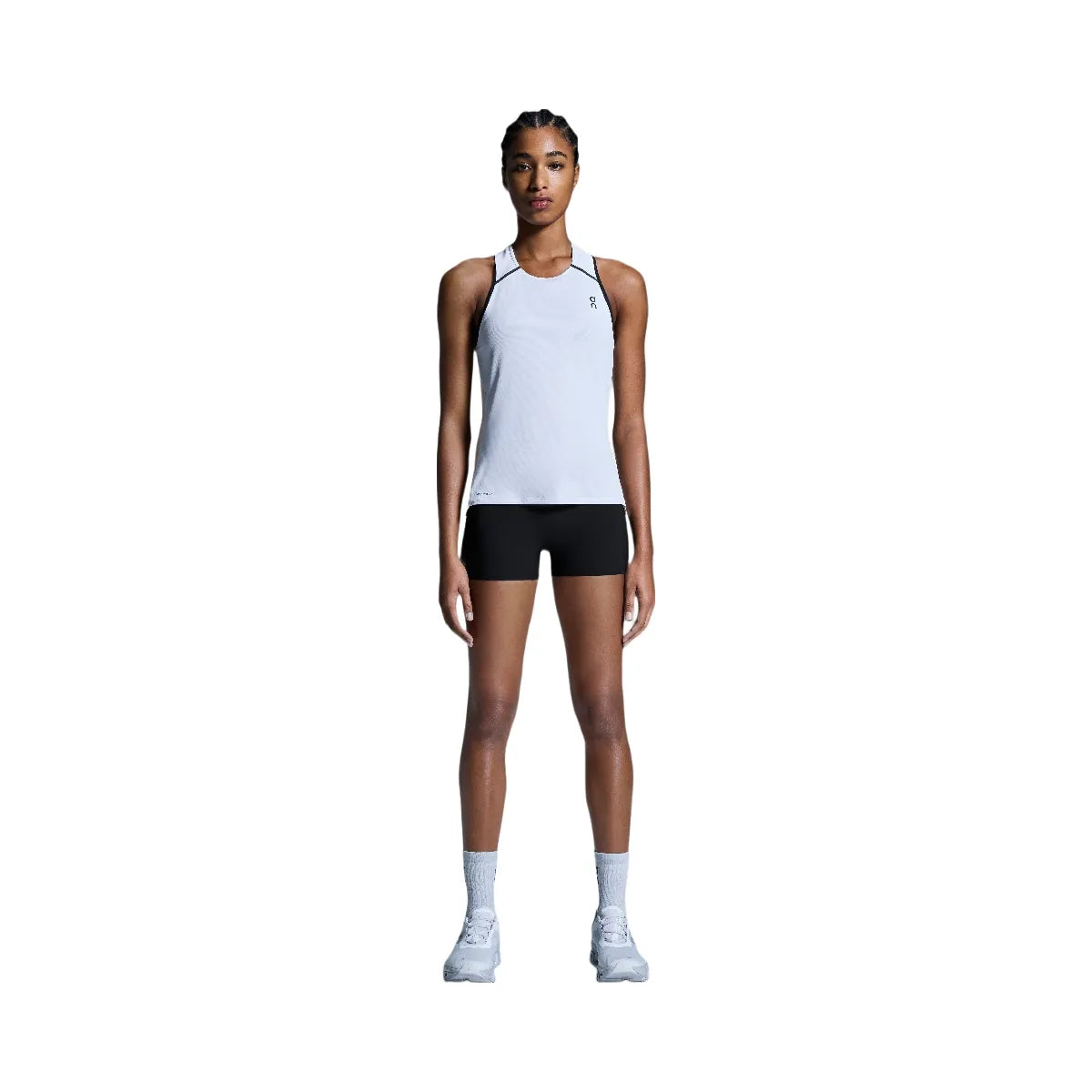 On Performance Tank White | Silver