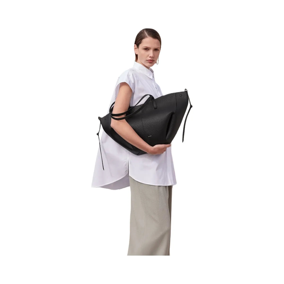 Polene Cyme Textured Black