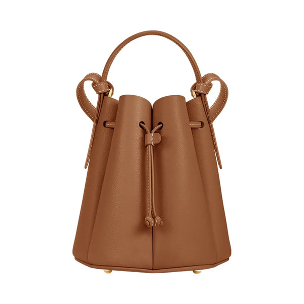 Polene Numero Huit Mini Textured Camel