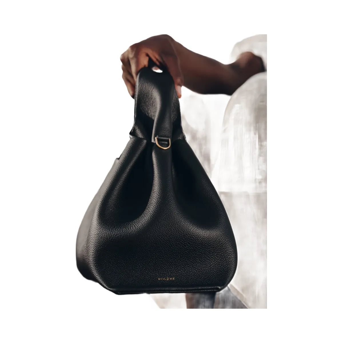 Polene Numero Neuf Textured Black