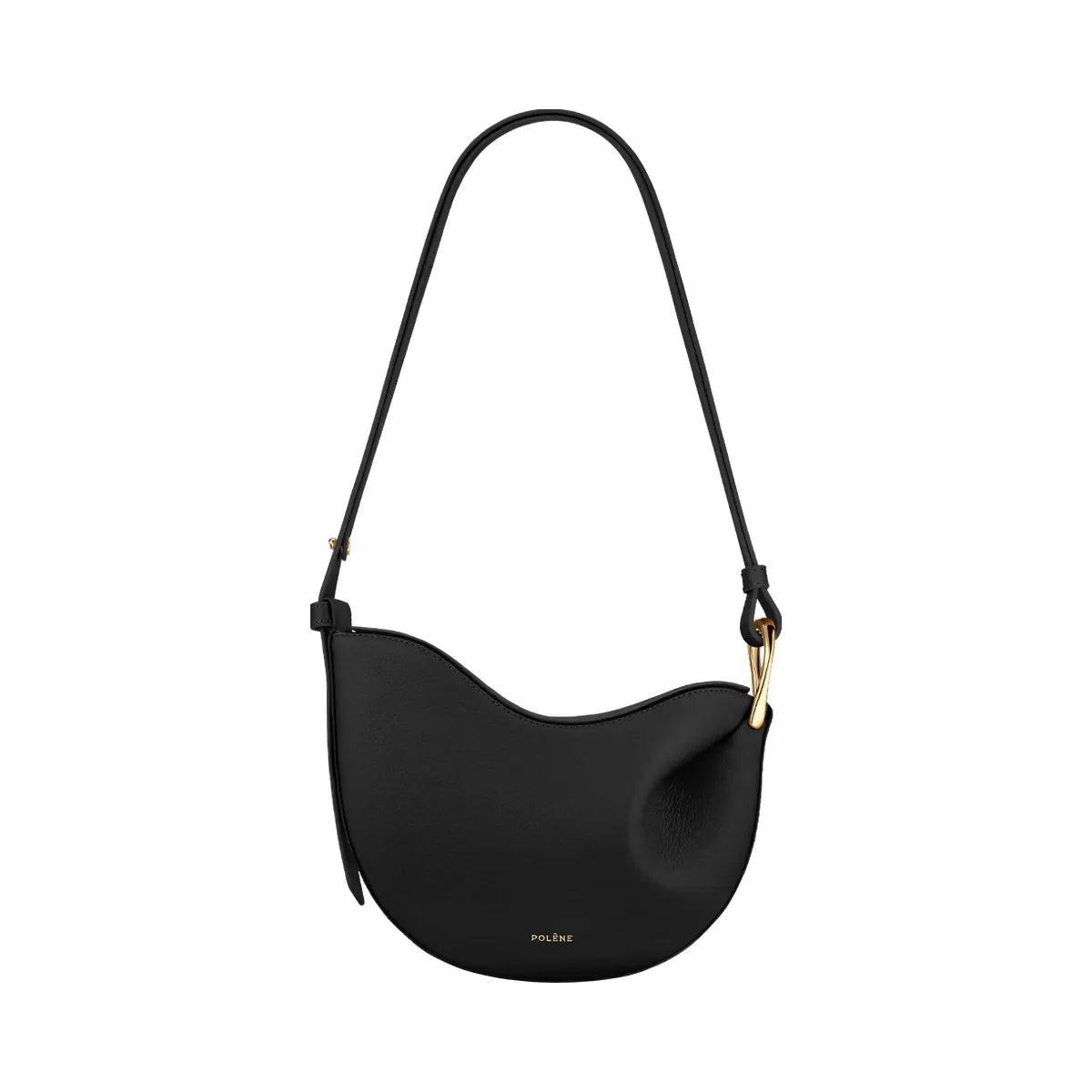 Polene Tonca Textured Black