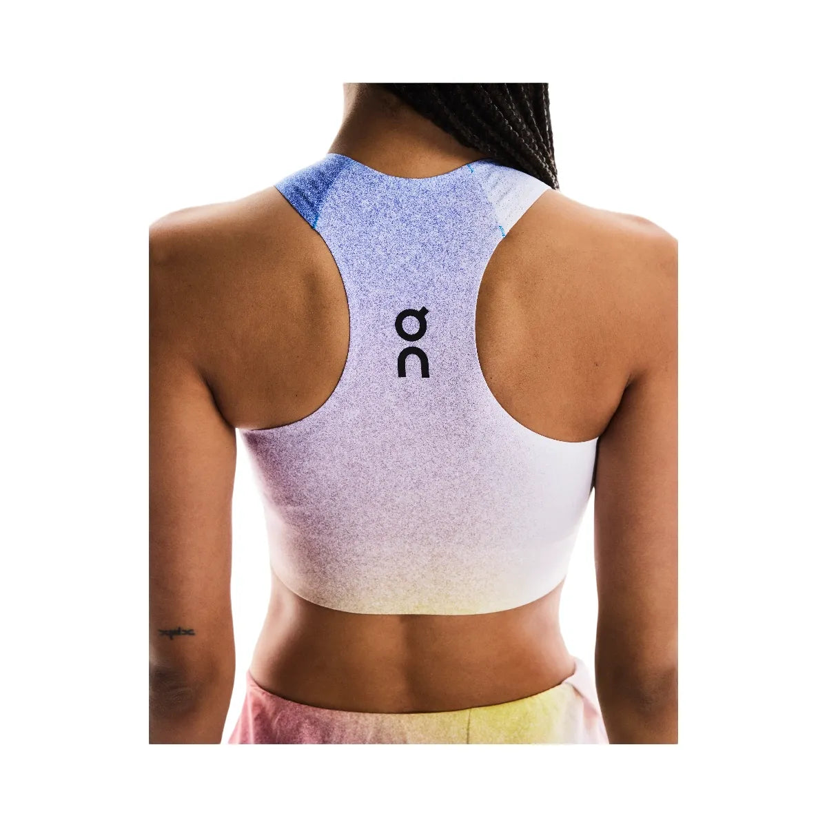 On Court Crop Top White | Indigo