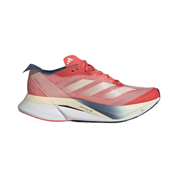 Adidas Adizero Boston 12 Boston Marathon Preloved Scarlet Wonder White Preloved Ink