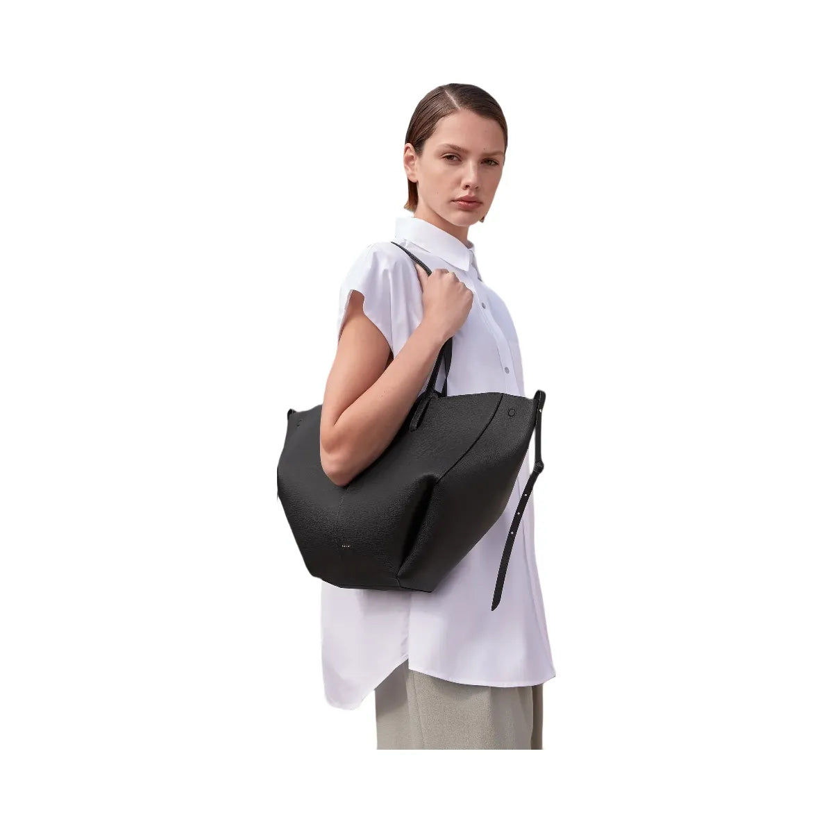 Polene Cyme Textured Black