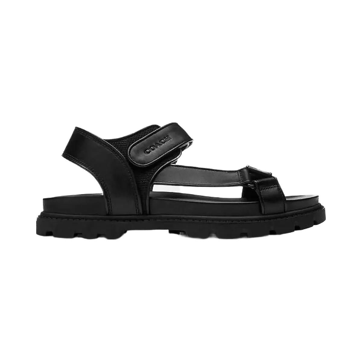 Coach Coach Sport Sandal Leather-Black