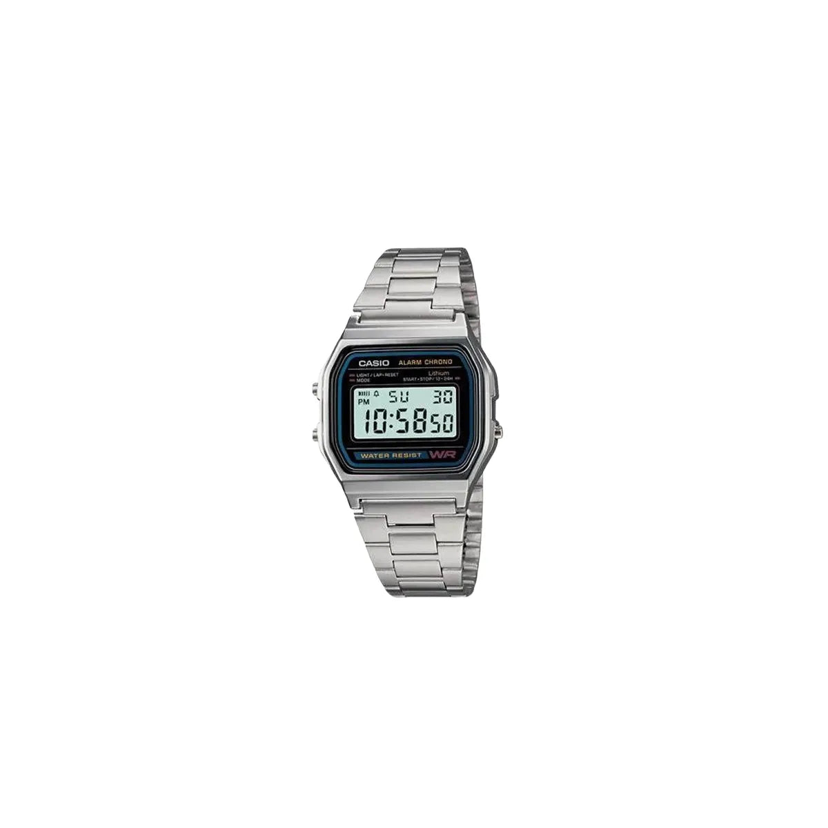 Casio Vintage Silver Digital Unisex Watch