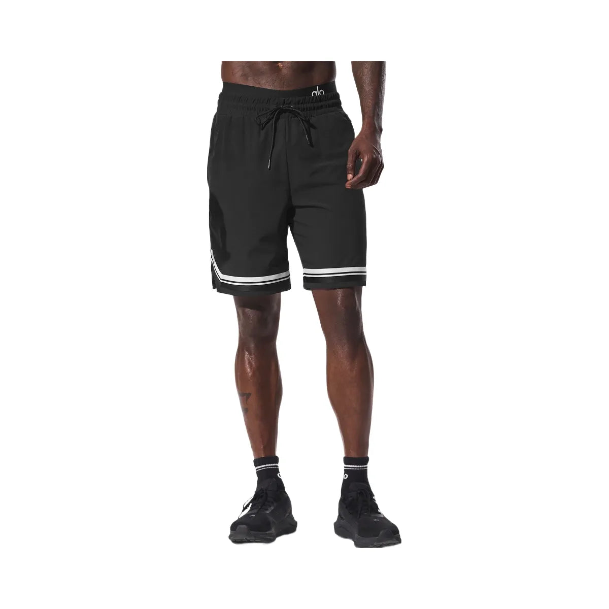 Alo Men's 9" Traction Arena Short - Black