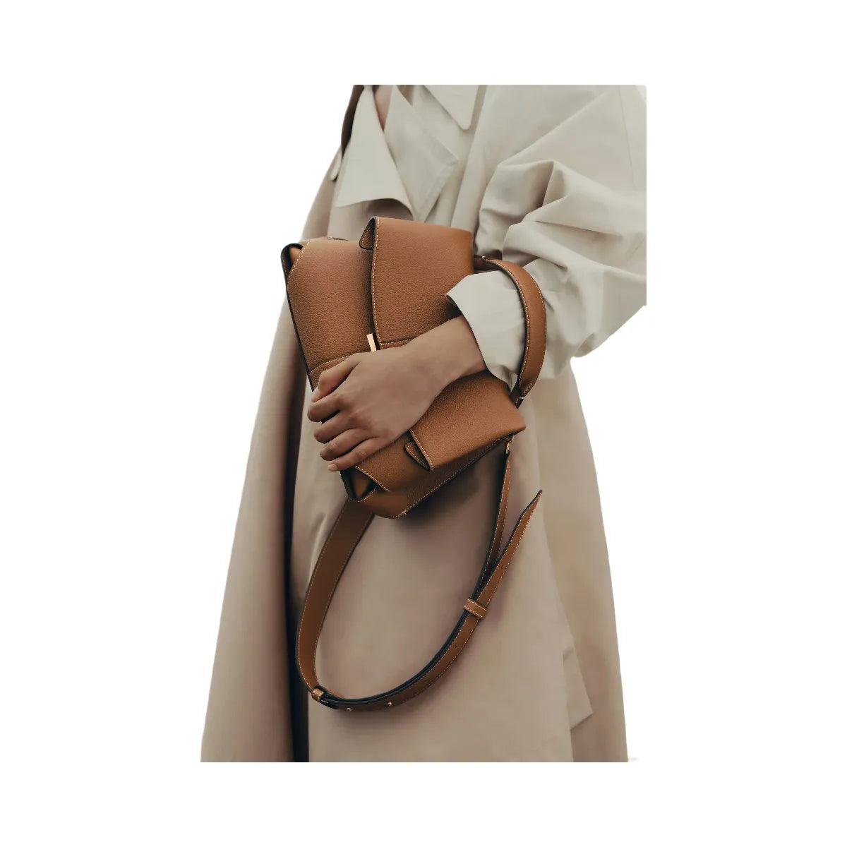 Polene Mokki Textured Camel