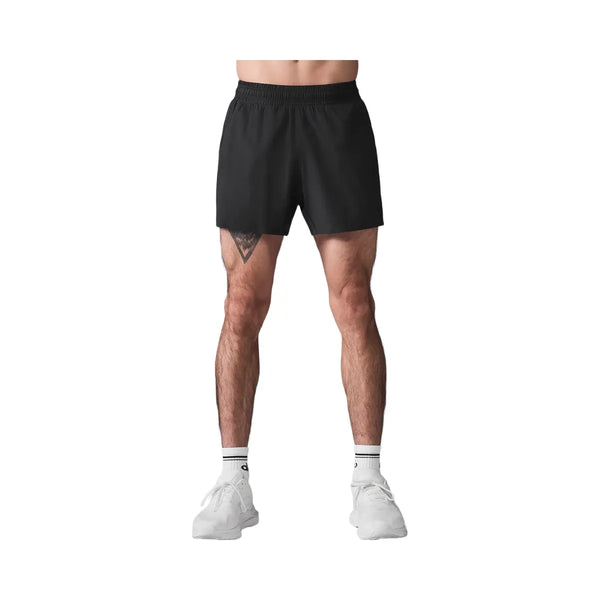 Alo Men's 5" Adapt Running Short - Black