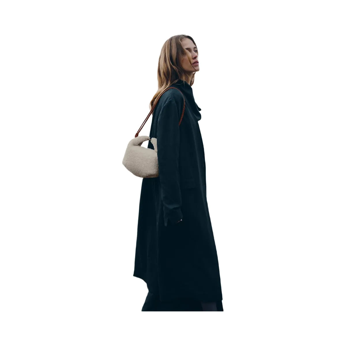 Polene Beri Ecru Shearling