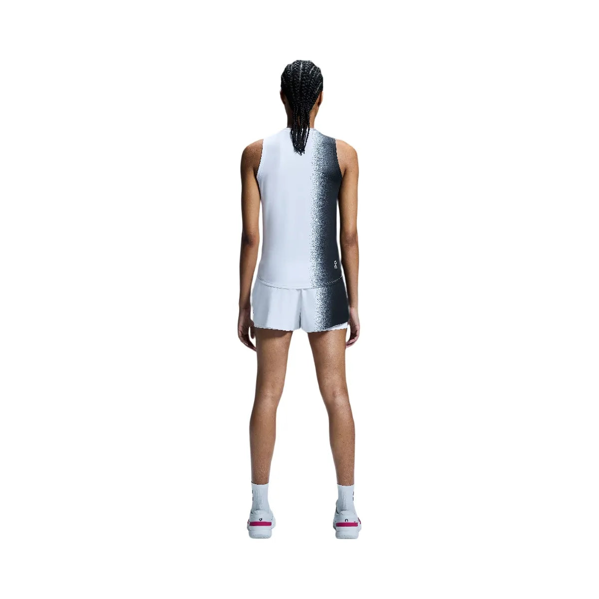 On Court Tank Black | White