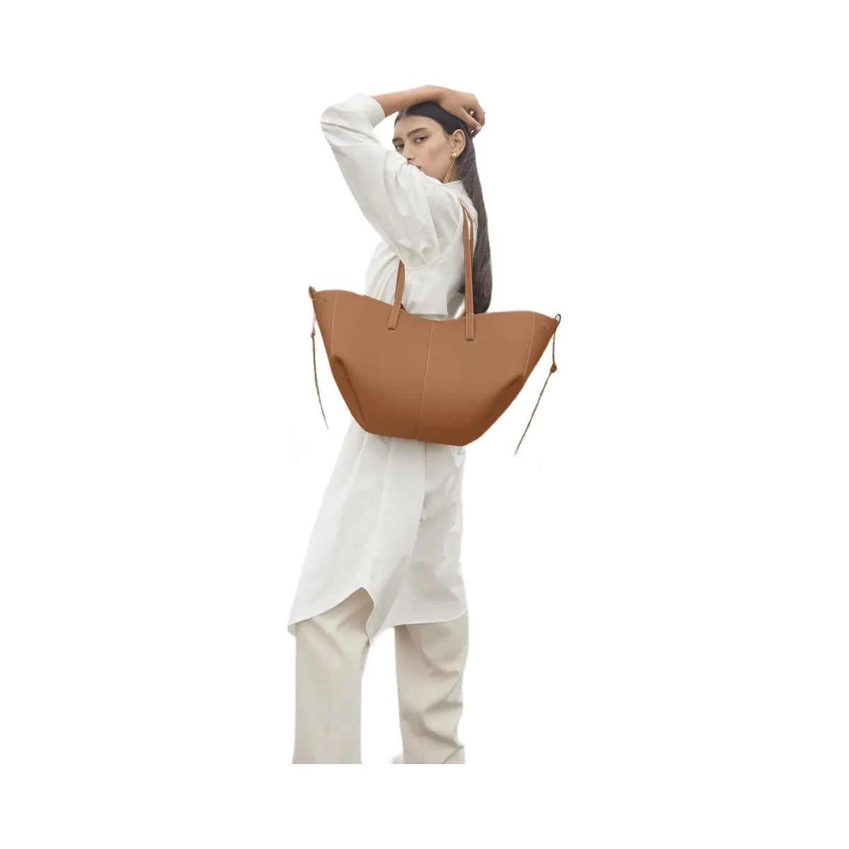 Polene Cyme Textured Camel