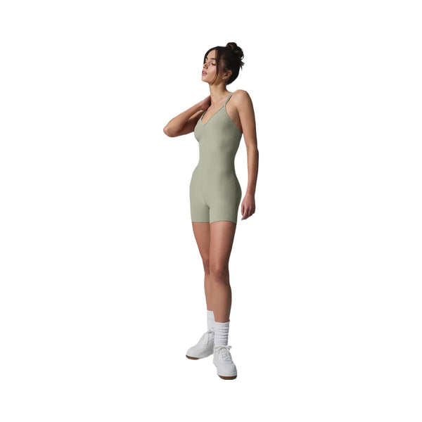 Alo Women's Alosoft Suns Out Onesie - Limestone