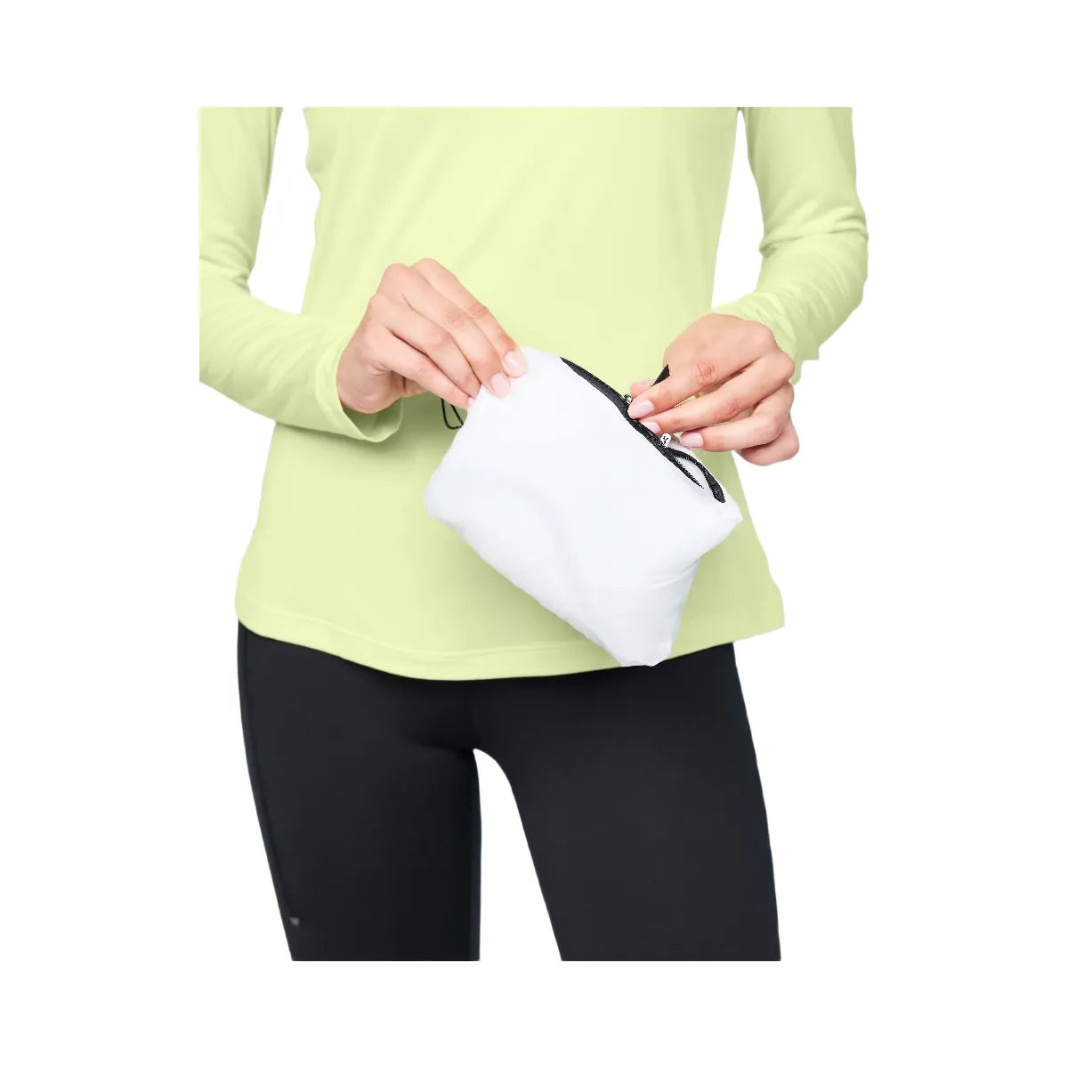 On On Weather Vest White Black